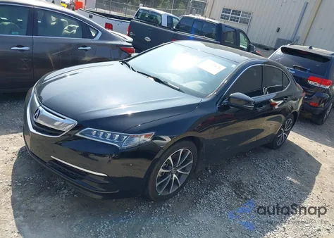 2015 Acura Tlx V6 Tech z USA, uszkodzony, nr VIN 19UUB2F52FA019485